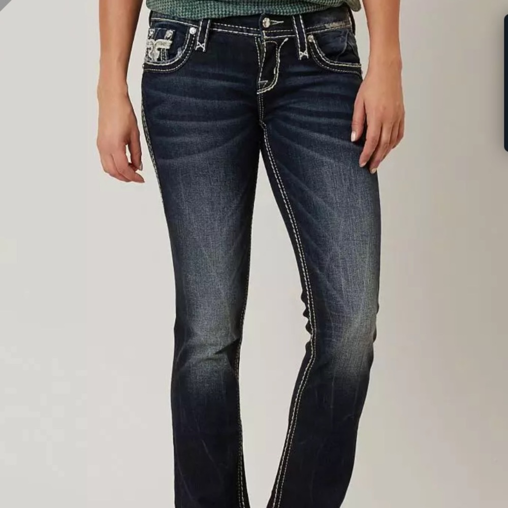Rock Revival Kai straight leg jeans size 26